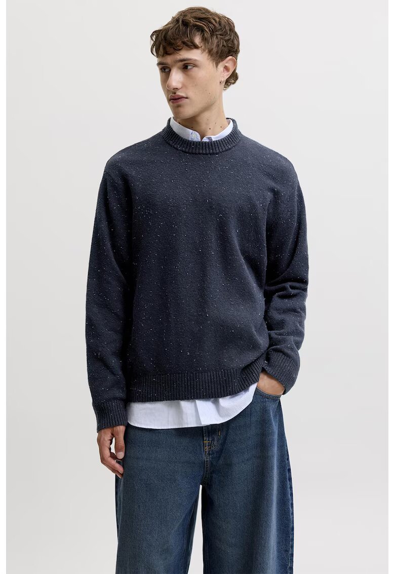 Jack & Jones Пуловер с малки релефни точки