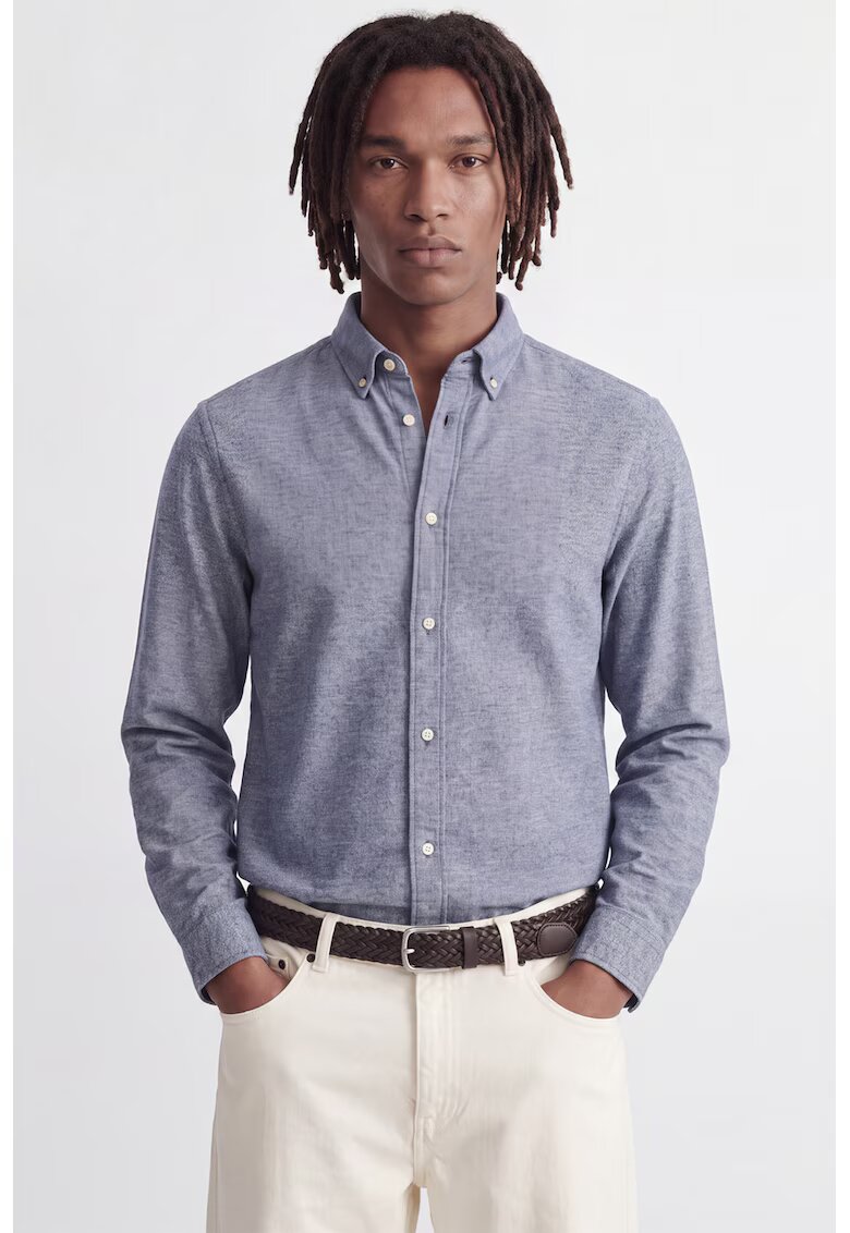 Jack & Jones Стандартна риза с копчета на яката