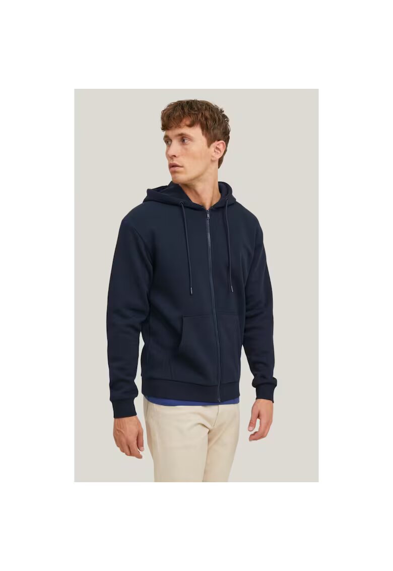 Jack & Jones Суичър JACK &JONES Bradley - 12249342-Navy Blazer 31161