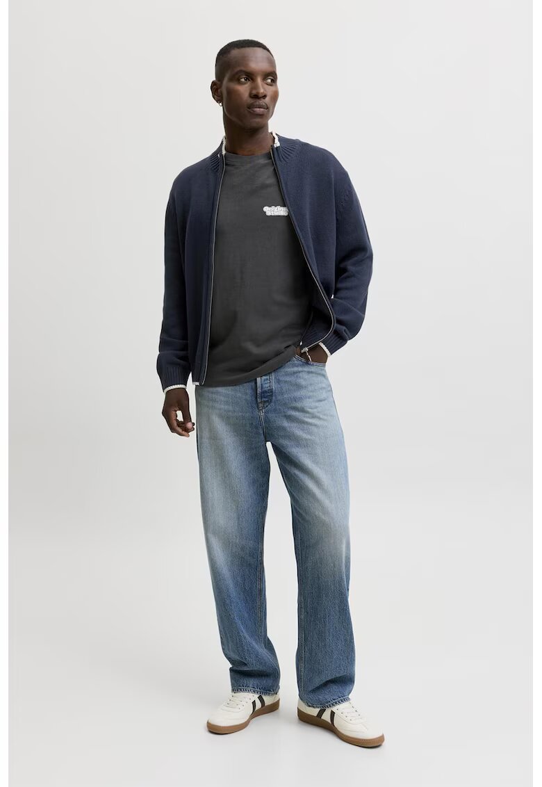 Jack & Jones Жилетка с органичен памук с цип
