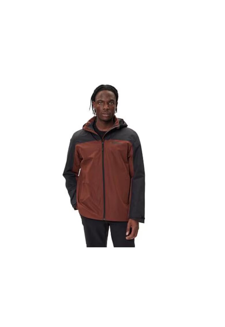 Jack Wolfskin Мъжко спортно яке 305201614 - Синтетично - Черно/Кафяво