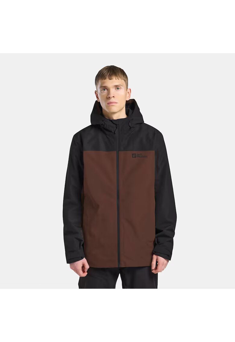 Jack Wolfskin Мъжко спортно яке - Кафяво/Черно