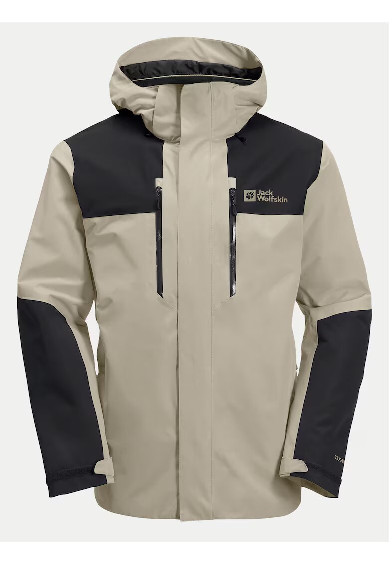Jack Wolfskin Мъжко яке - 1108373 4030 - полиестер - бежово/черно