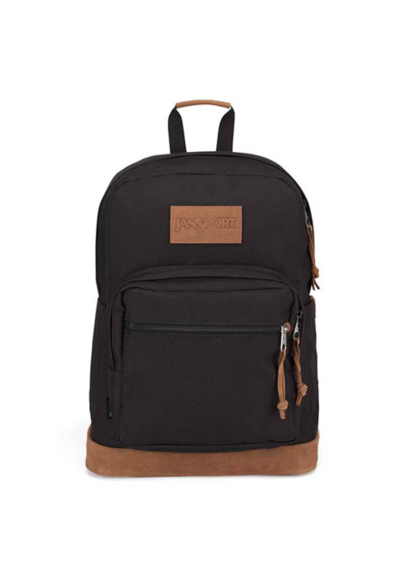 Jansport Раница Right Pack Premium - за лаптоп 15 - 29L - 44 -5x32x14см - естествен цвят - кожени детайли"
