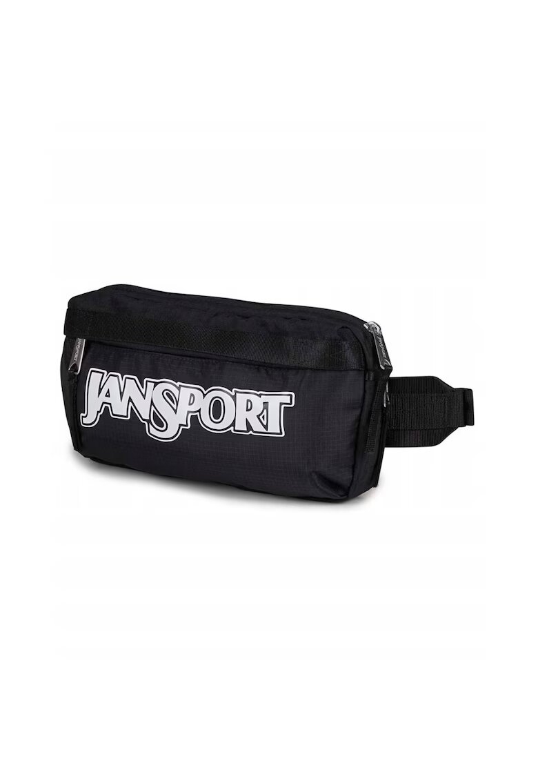 Jansport Спортна чанта за кръст Washington Waistpack - ретро - 1L - 25x13x9см - черна