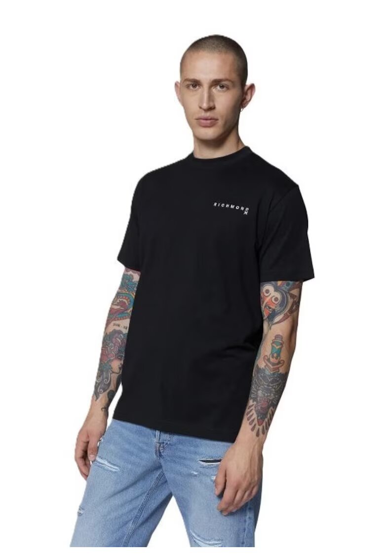 John Richmond Мъжка тениска T-SHIRT PRENZEL - Памук -