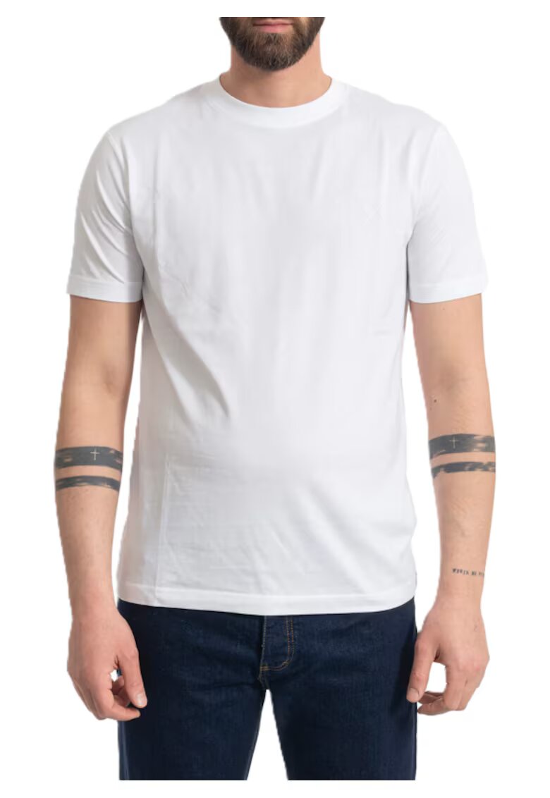John Richmond Мъжка тениска T-SHIRT SEMITE - Памук - Бяла