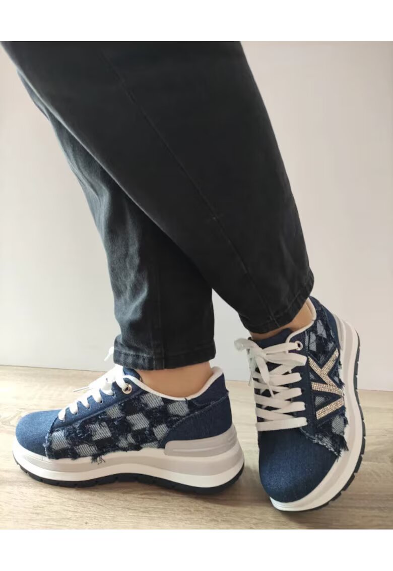 Jomix Дамски ежедневни обувки Wsc250517-3 Jeans Navy -