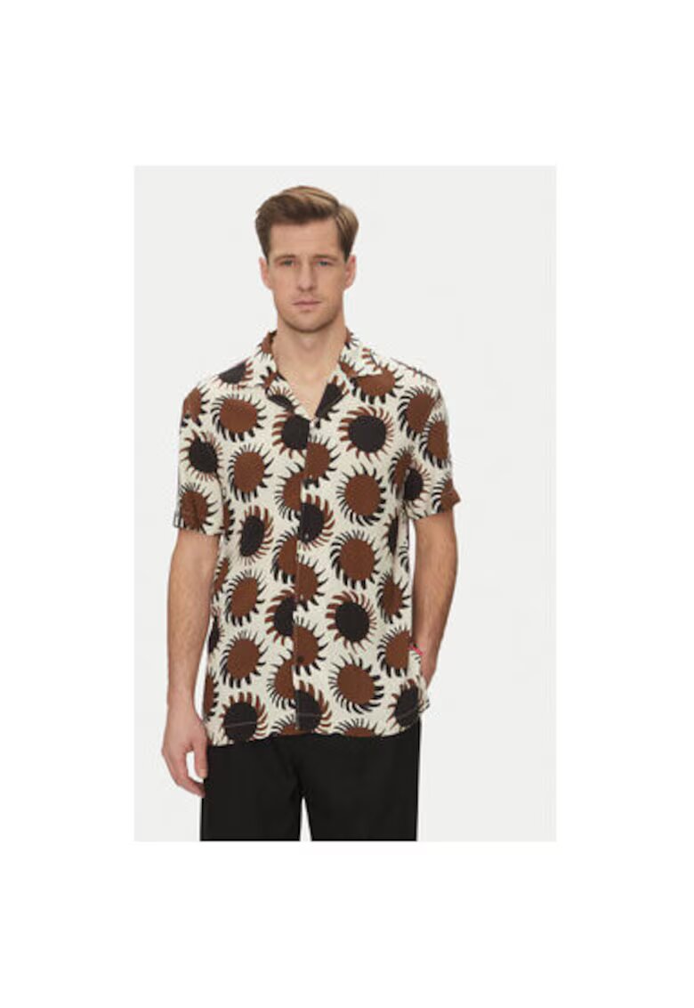 JOOP Jeans Мъжка риза - 10019547 30046003 - Лиосел - Кафява