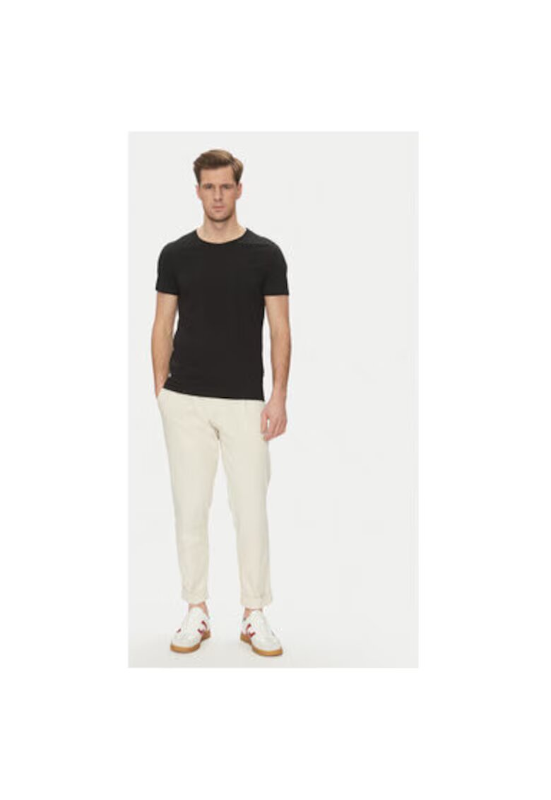 JOOP Jeans Мъжка тениска - 10019366 30045667 - памук - черна