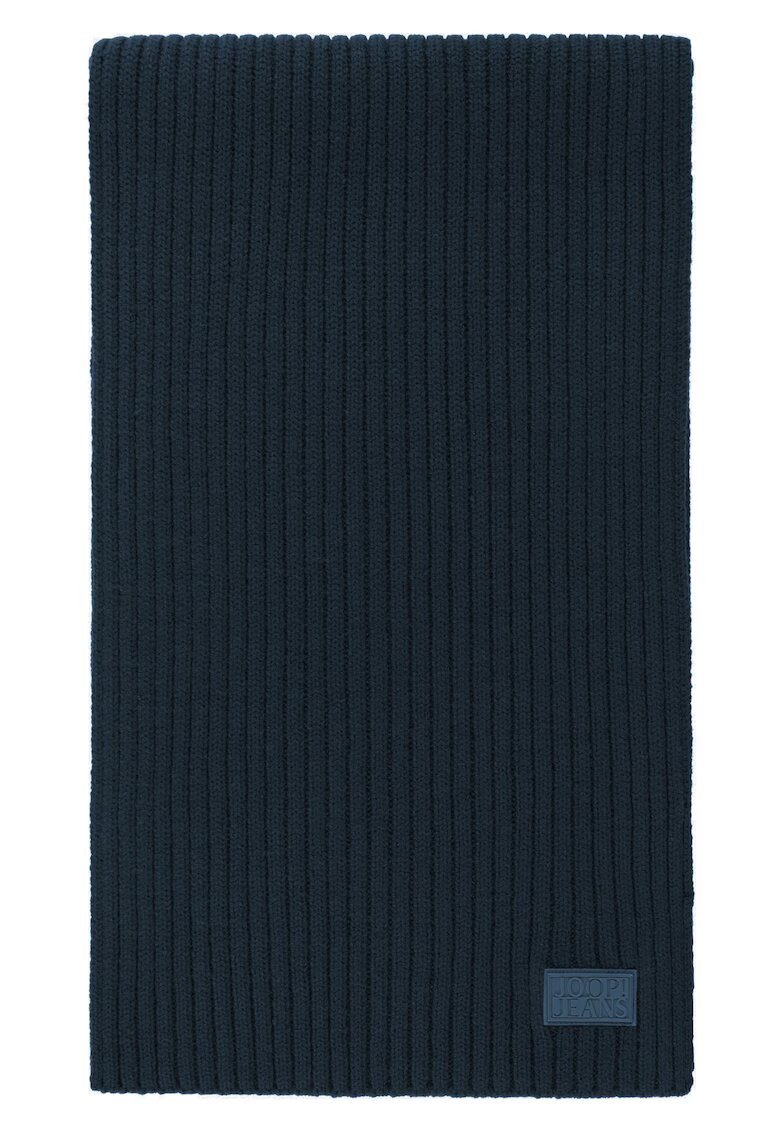 JOOP Jeans Шал Francis с вълна и рипсе
