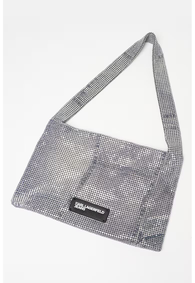 Karl Lagerfeld Jeans Чанта за рамо PARTY CHAINMAIL
