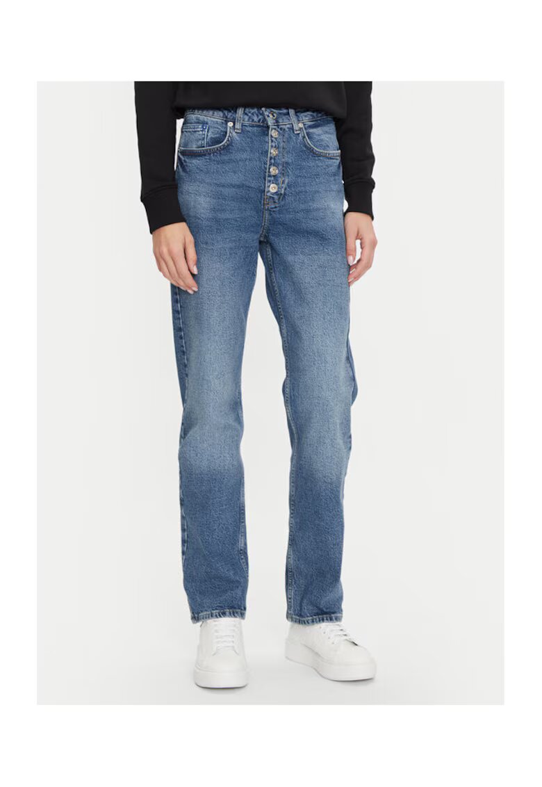 Karl Lagerfeld Jeans Дамски дънки - 304176043 - Памук