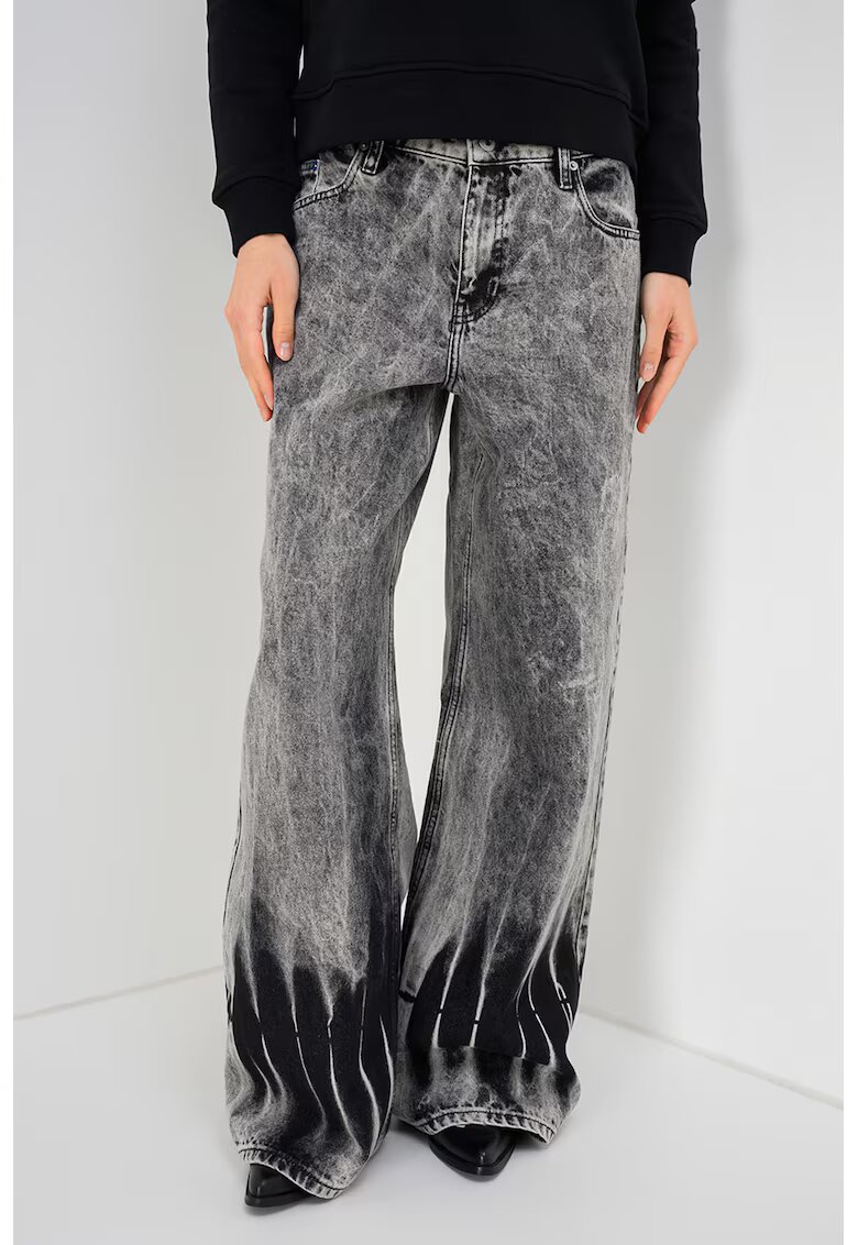 Karl Lagerfeld Jeans Дънки с широк крачол