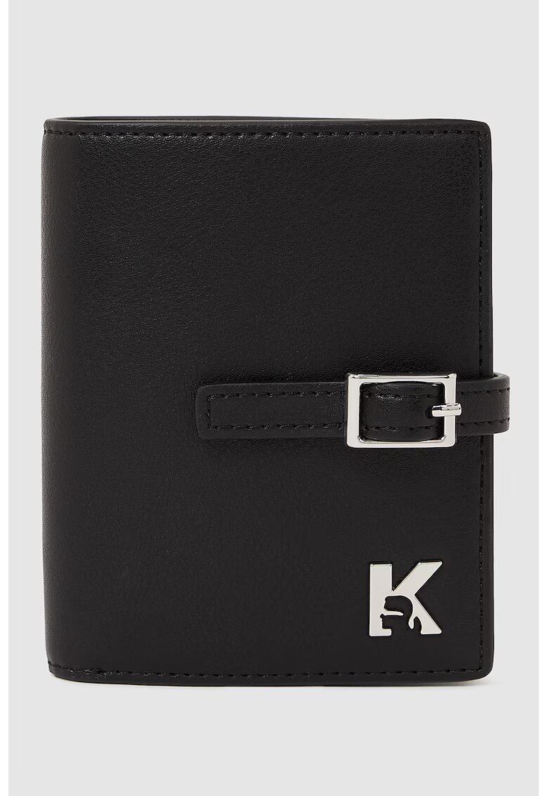 Karl Lagerfeld Jeans Портфейл от еко кожа с двойно прегъване