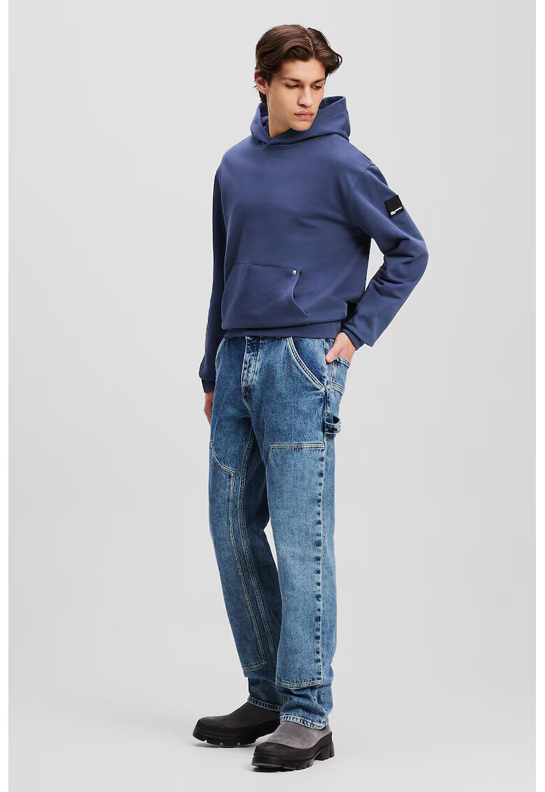 Karl Lagerfeld Jeans Прави дънки с много джобове