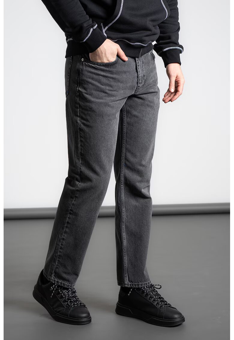 Karl Lagerfeld Jeans Прави дънки със средновисока талия
