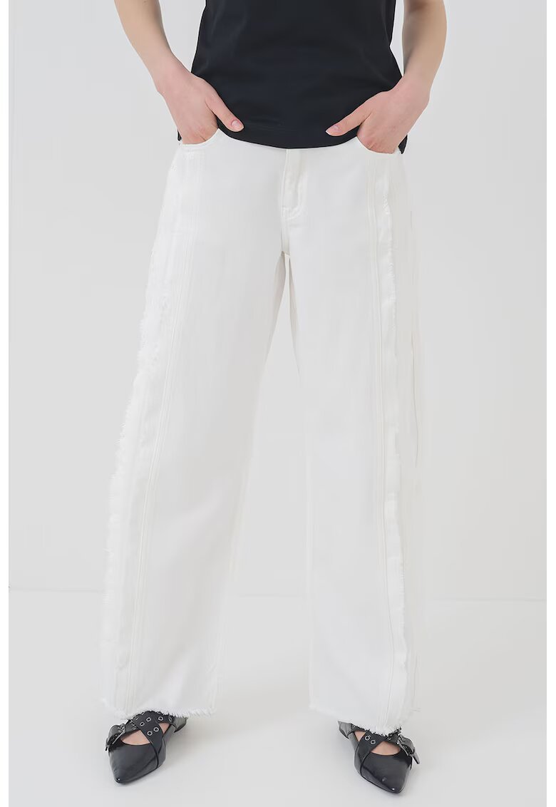 Karl Lagerfeld Jeans Свободни памучни дънки