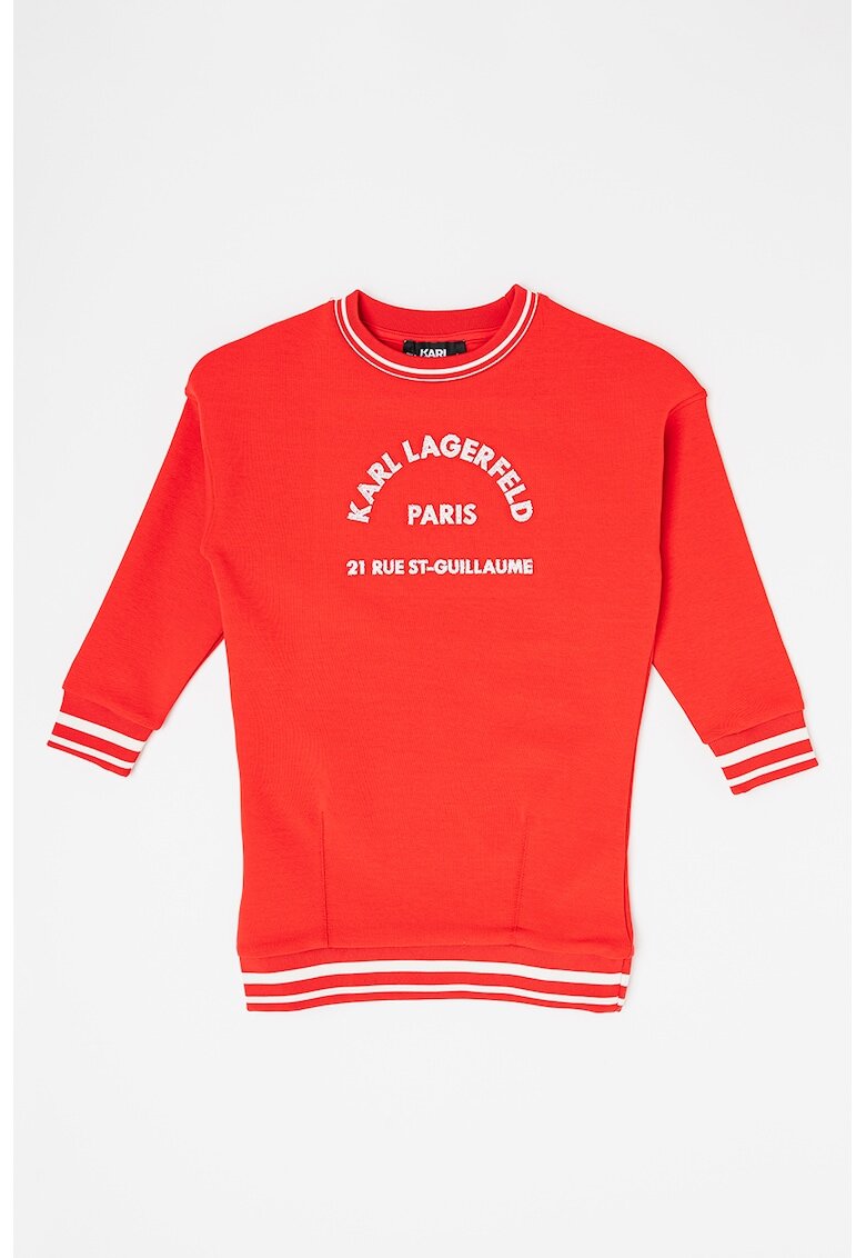 KARL LAGERFELD KIDS Къса рокля с лого