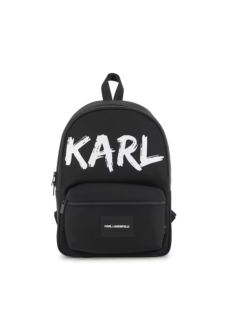 KARL LAGERFELD KIDS Раница с омекотен гръб и лого