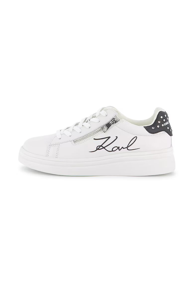 KARL LAGERFELD KIDS Спортни обувки с цип и лого