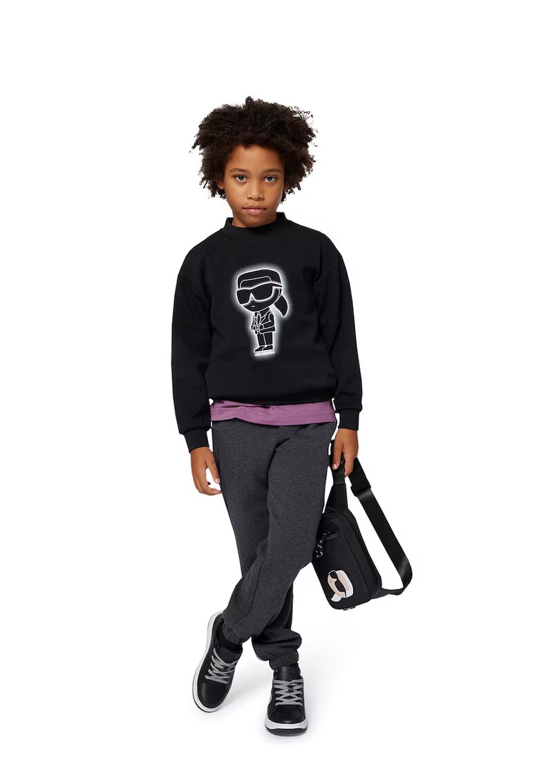 KARL LAGERFELD KIDS Суитшърт с лого