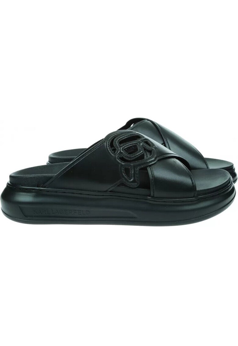 Karl Lagerfeld Slapi Kapri Nft Kross Strap Lthr Екологична кожа - 38EU