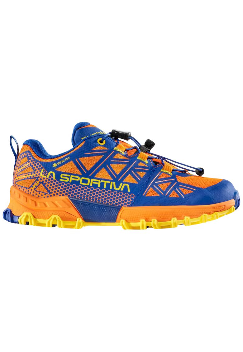 La Sportiva Детски обувки за бягане по пътека Bushido II GTX - Оранжев/Тъмносин