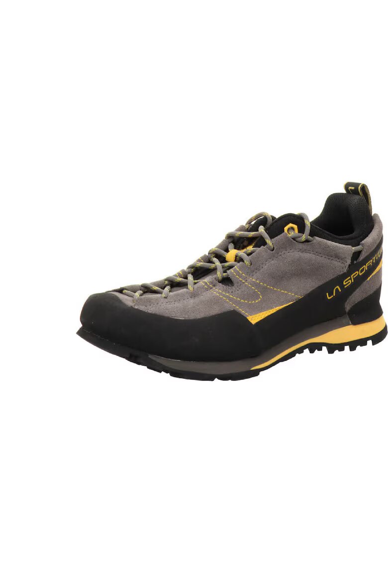La Sportiva Мъжки спортни ботуши - LaSPortiva Boulder X LO 838GY - LaSportiva - Велур и синтетичен материал -