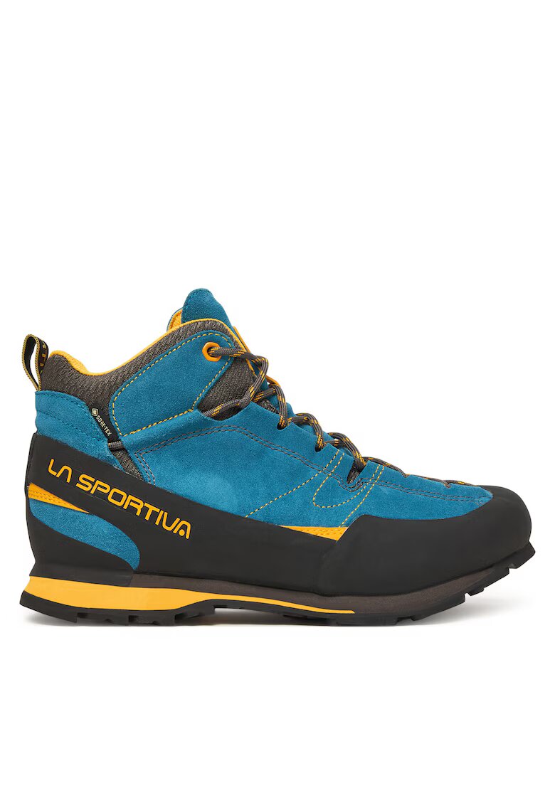 La Sportiva Мъжки трекинг обувки Boulder X Mid GTX - сини - естествена кожа