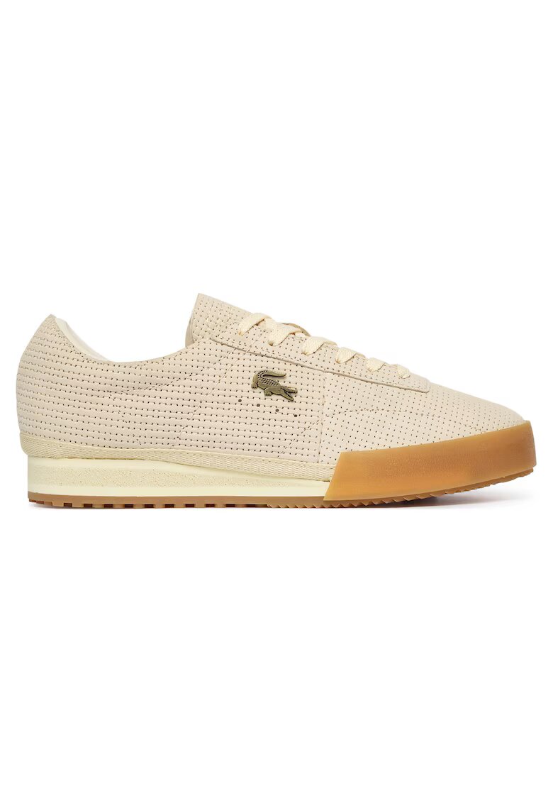 Lacoste Дамски кецове - естествена кожа - бежови