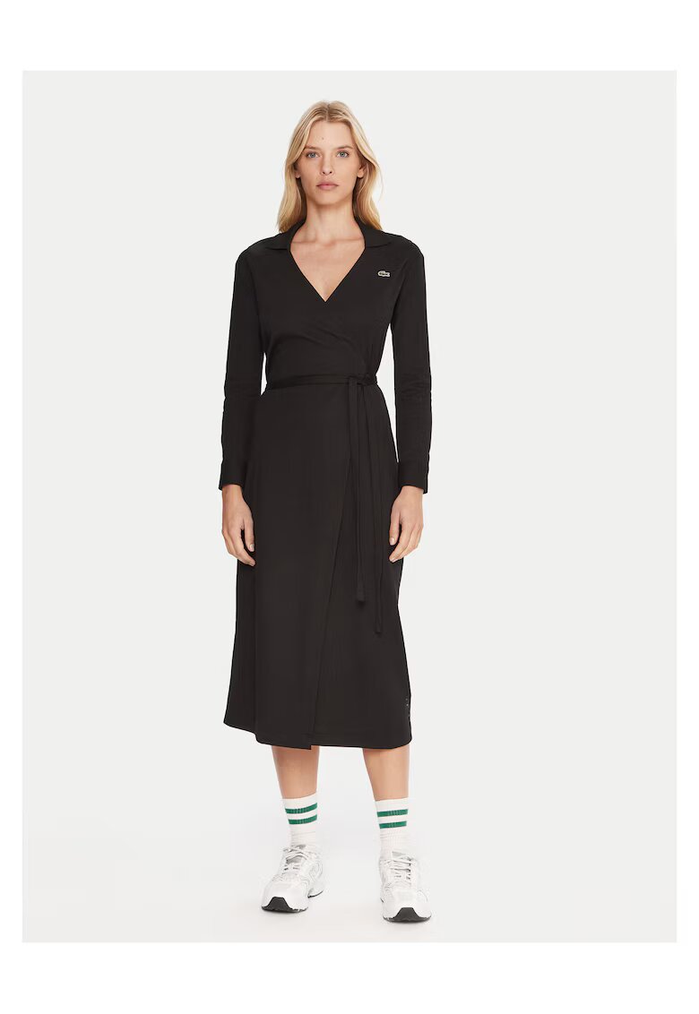 Lacoste Ежедневна рокля - черна