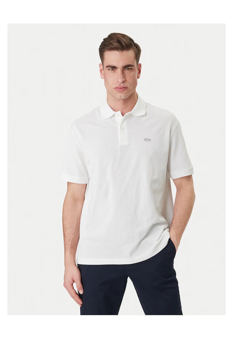 Lacoste Мъжка тениска бяла - ежедневна