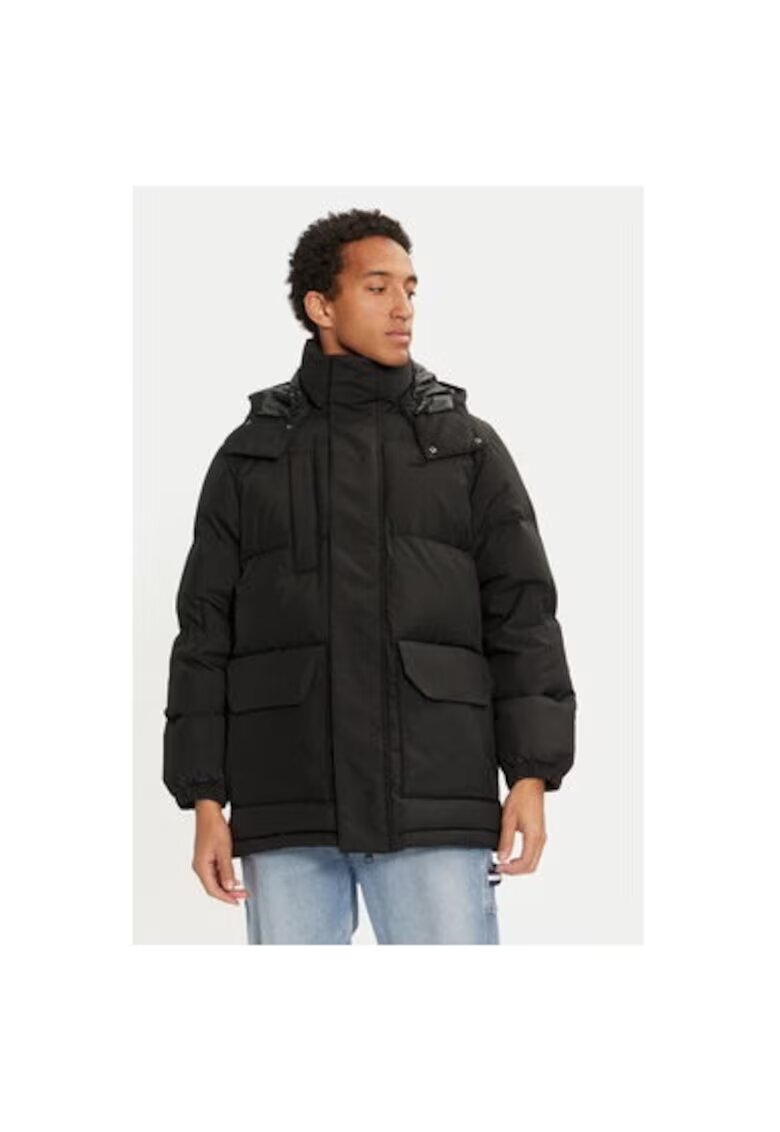 Lacoste Мъжко яке - 304585166 - Полиестер - Черно