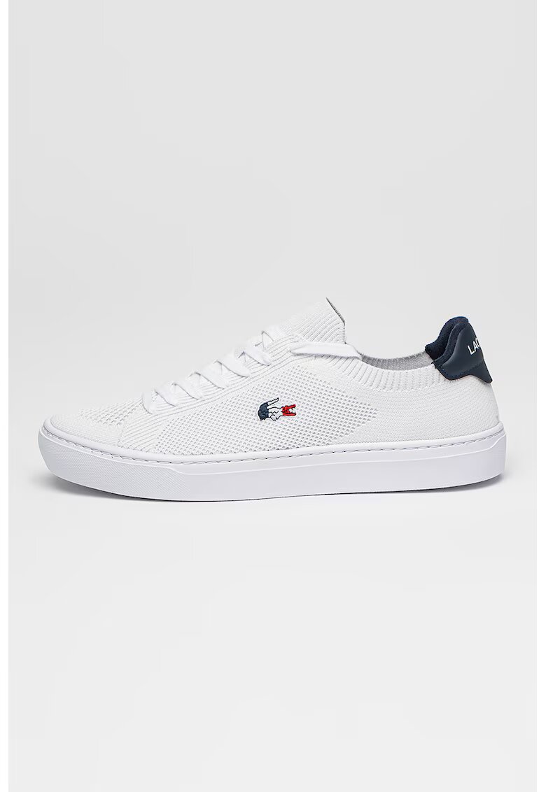 Lacoste Спортни обувки LA Pique 2.0 - Бял/Тъмносин