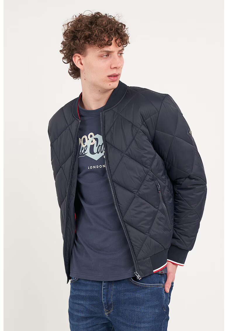Lee Cooper Бомбър яке с джобове с цип