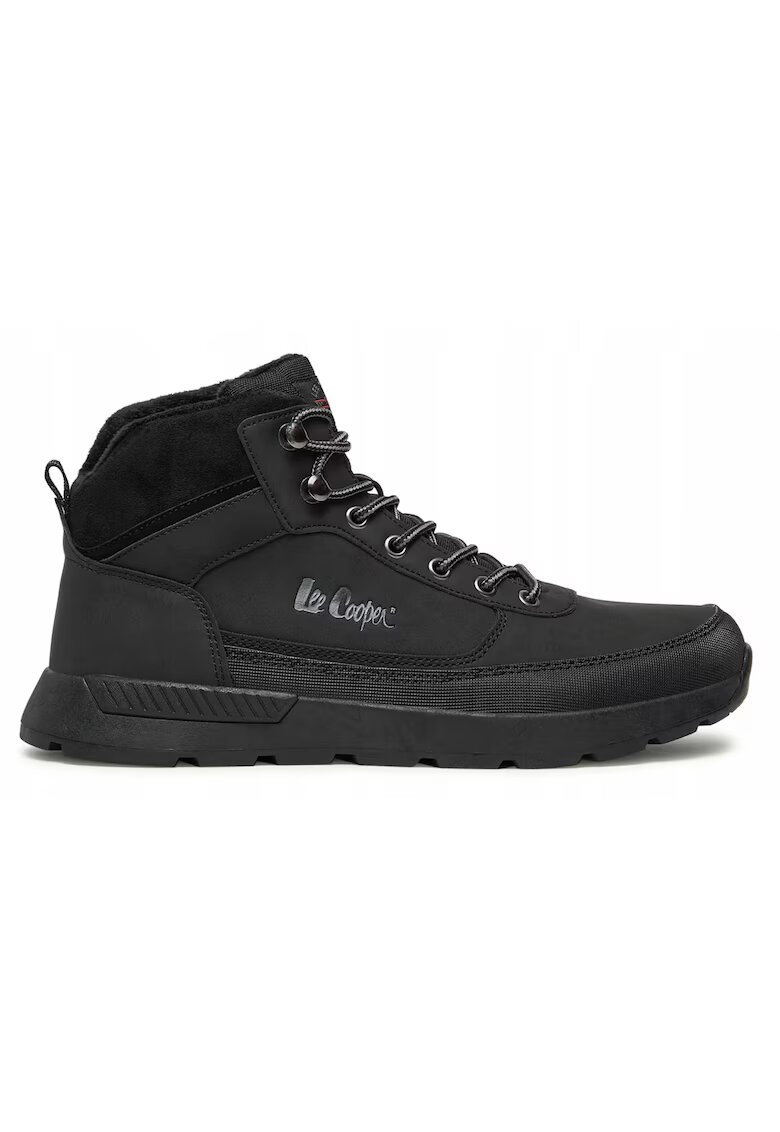 Lee Cooper Ghete din piele ecologica cu detaliu logo