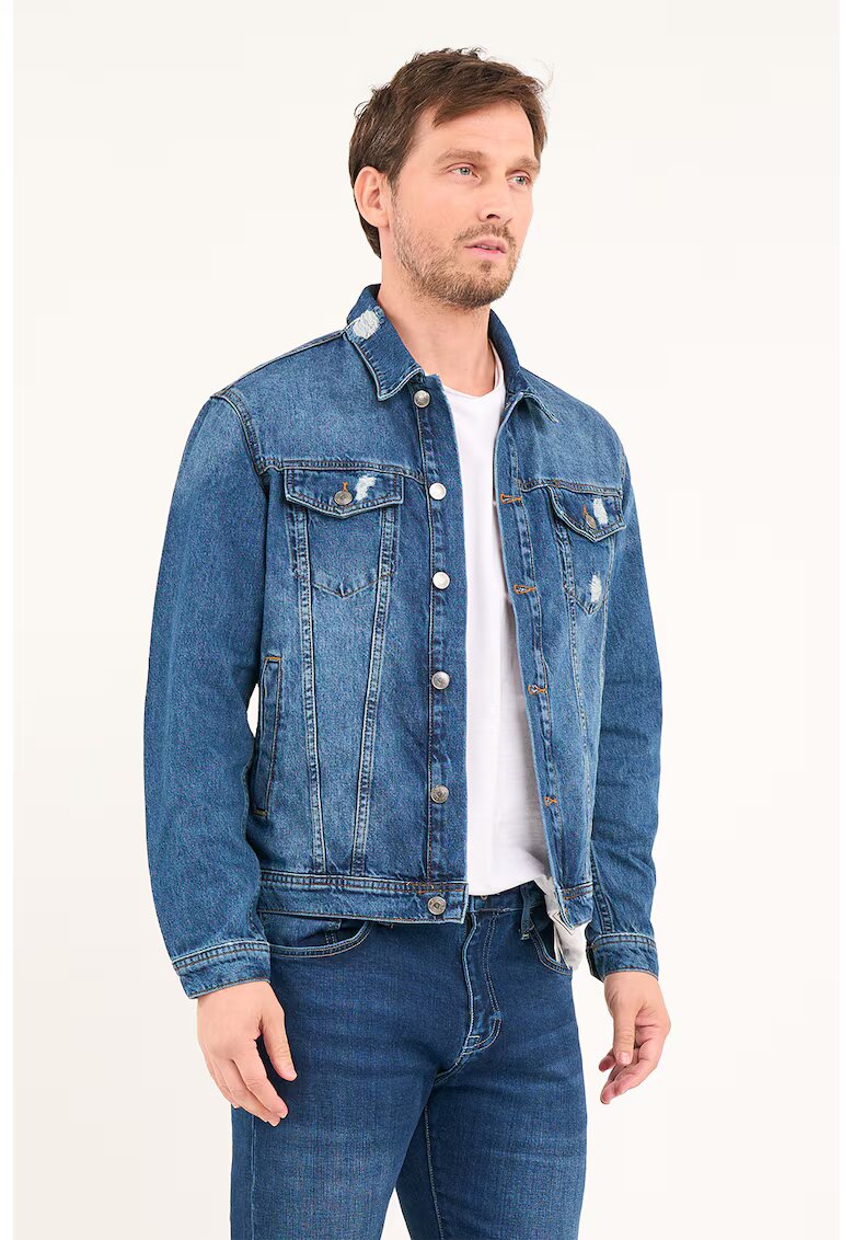Lee Cooper Яке от деним с джобове