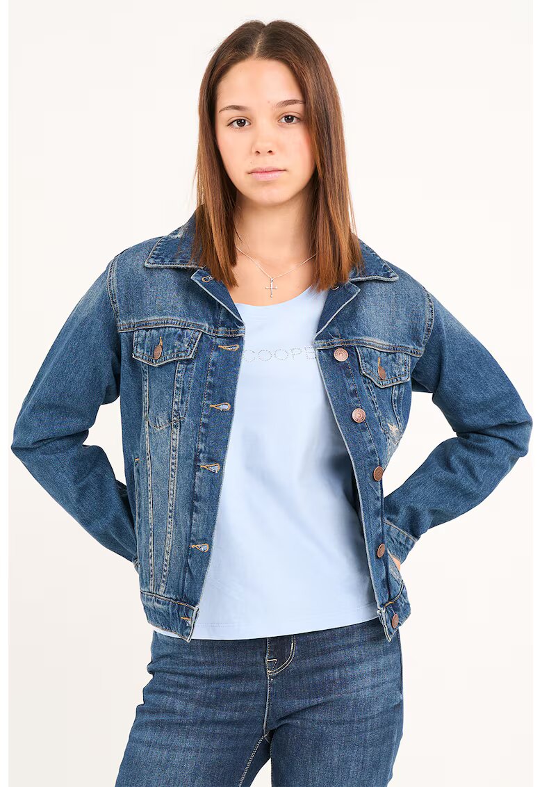 Lee Cooper Яке от деним с джобове