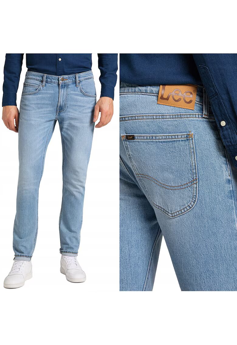 Lee Дънки за мъже Luke Slim Tapered сини W30 L34