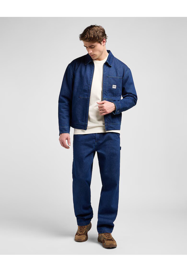 Lee Мъжки дънки - Carpenter Fit - Средна талия - 5 джоба - Цип - Дълги - Памук -
