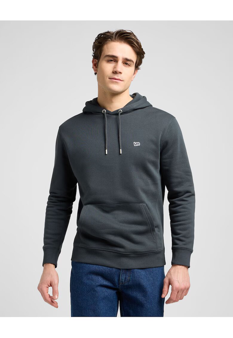 Lee Суичър PLAIN HOODIE - памук