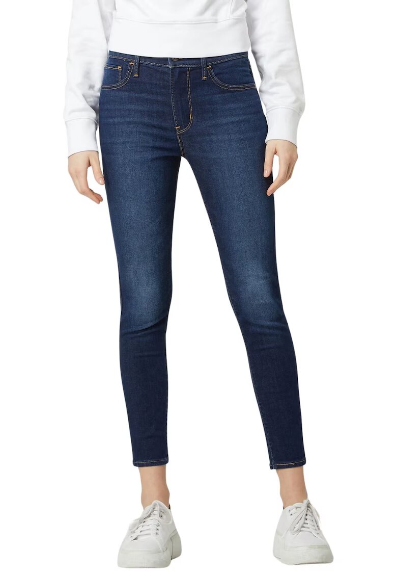 Levis 720 High-Rise Super Skinny дамски дънки - сини - памук - висока талия - охлаждаща технология - защита UPF 40+