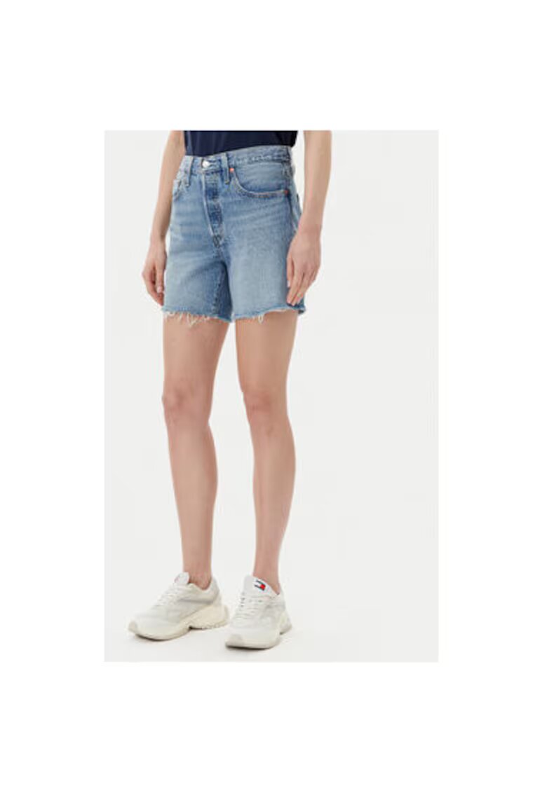 Levis Дамски шорти Levi S - A9296-0001 - Дънкови - Памук/Тенсел -