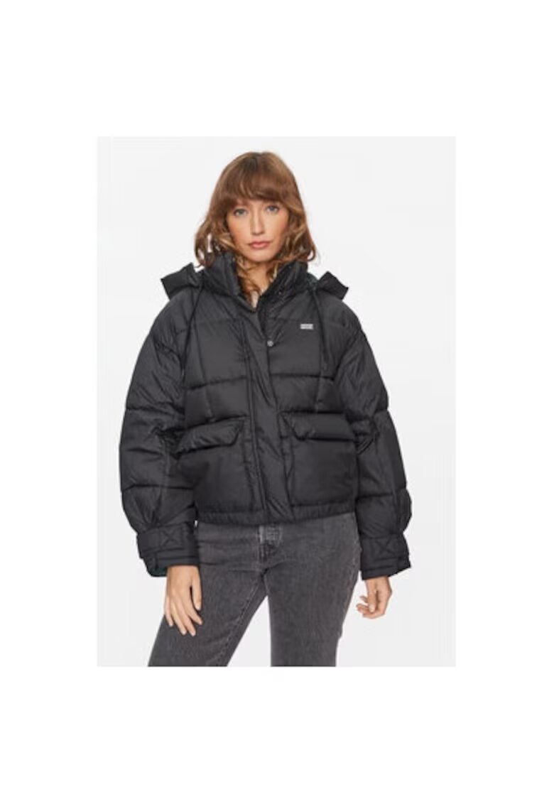 Levis Дамско яке - 303342814 - Полиестер - Черно