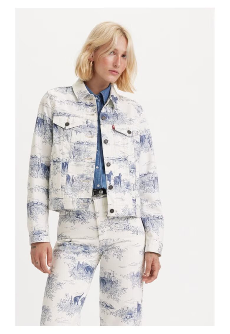 Levis Дамско яке - 865900 - Бяло - Памук