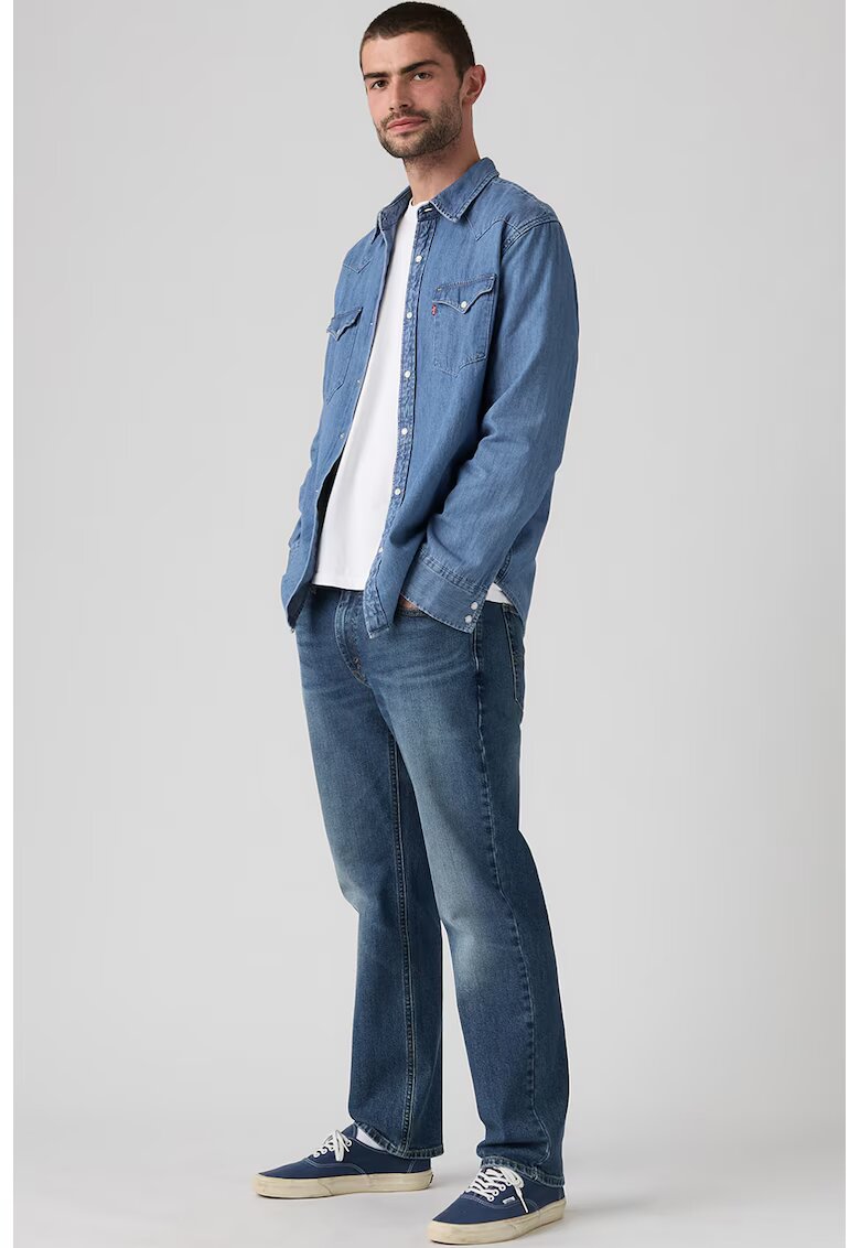 Levi's Дънки 541 със стеснен крачол и средна талия - Избледняло Син