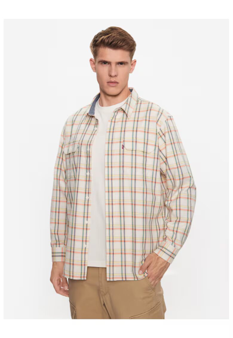 Levis Мъжка риза - 303342418 - Памук