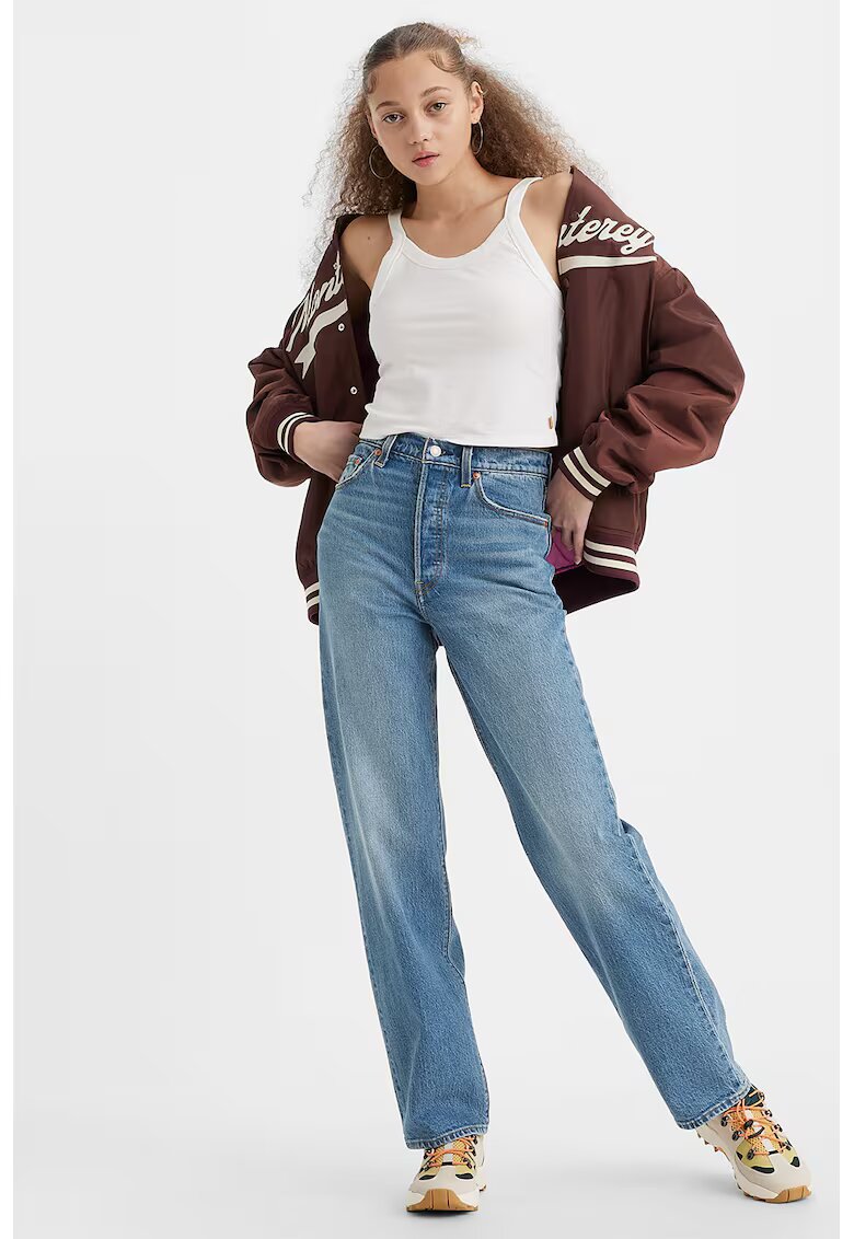 Levis Прави дънки с висока талия