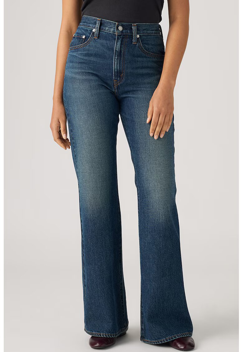 Levi's Разкроени дънки Cinch с миди талия